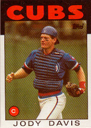 1986 Topps Baseball Cards      767     Jody Davis